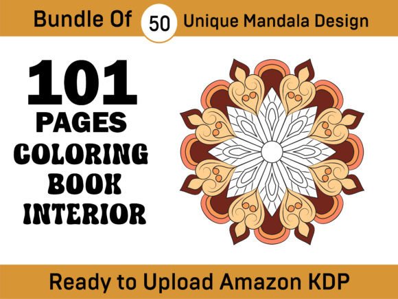 Download 101 Pages Mandala KDP Interior Vol-14 - Interior Collection