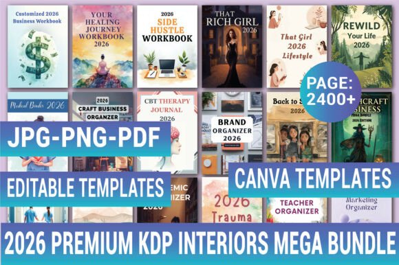 Download 2026 PREMIUM KDP INTERIORS MEGA BUNDLE - Interior Collection