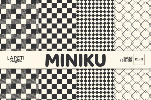 Download Black and White Scrapbook Paper - White Collection
