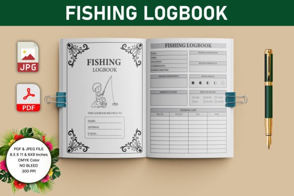 Download FISHING LOGBOOK KDP INTERIOR - Interior Collection