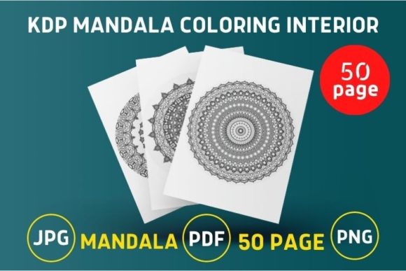 Download Mandala Art KDP Interior - Interior Collection